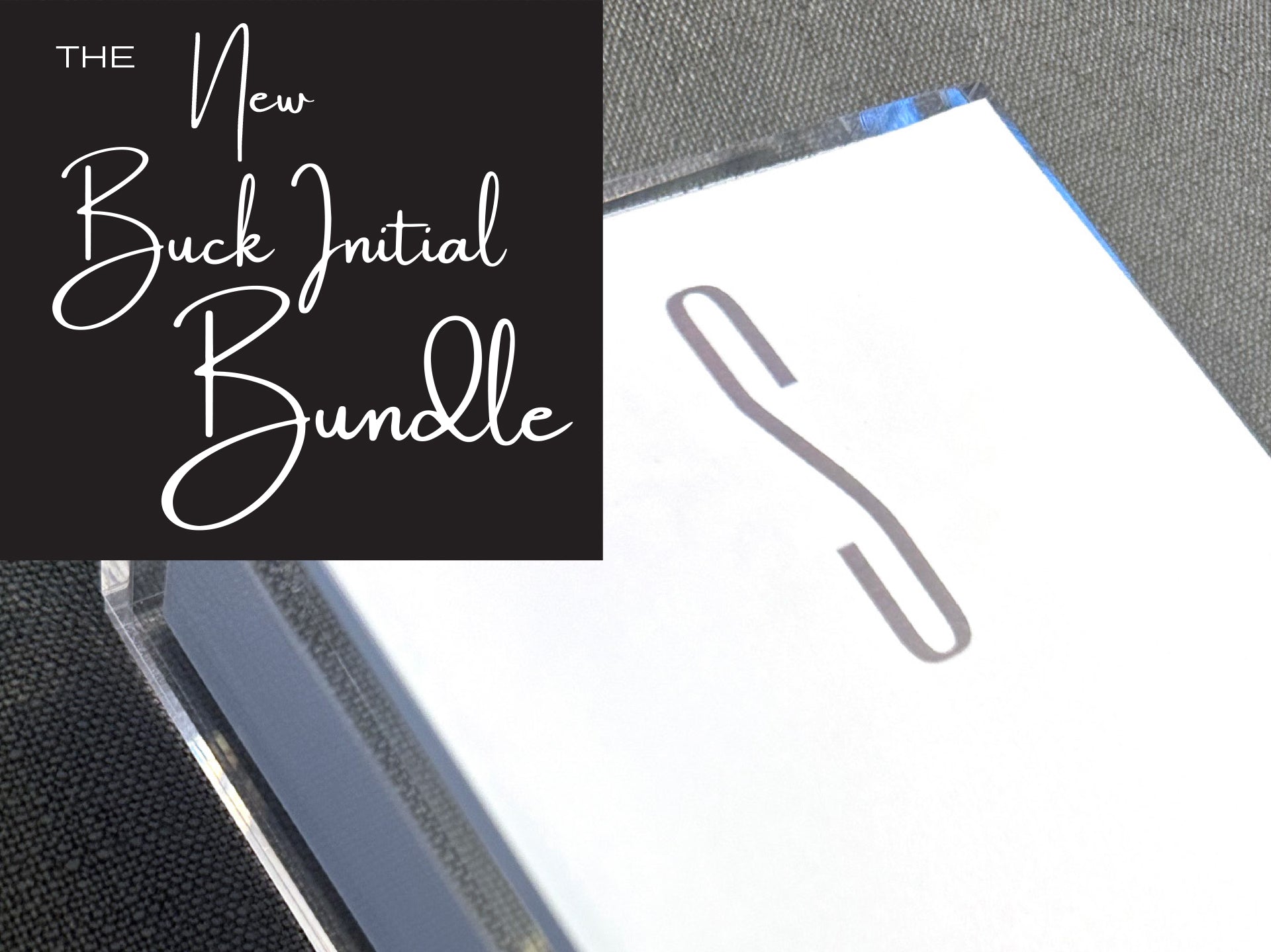 Buck Initial BUNDLE - 36 pads