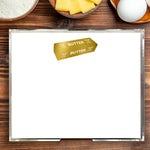 Large Gold Foil Butter