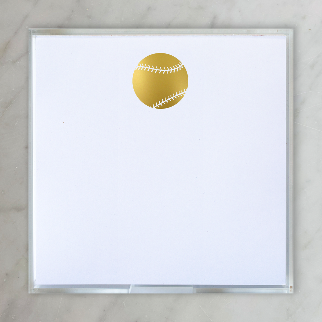Gold Foil Paddie Baseball