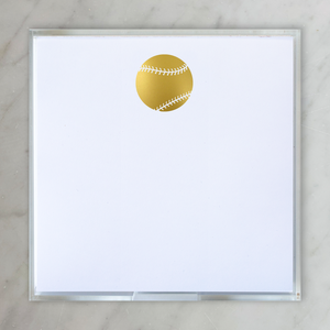 Gold Foil Paddie Baseball