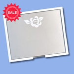 Large White Foil Flower