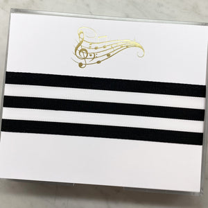 Gold Foil Luxe Music